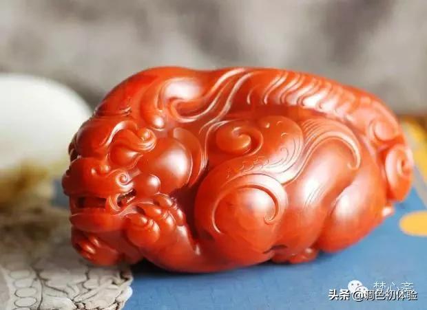 四川凉山高品质南红，颜色艳丽，润泽度浑厚度佳，完整度好